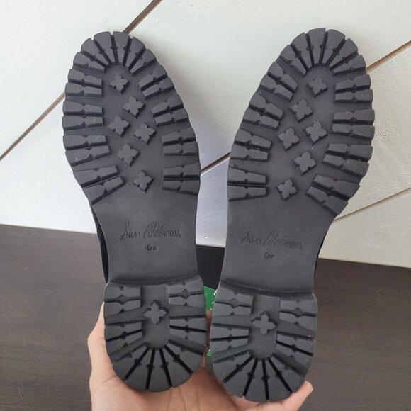 NEW Sam Edelman Women's 6.5 Jazmine Chelsea Boot Black Suede - Picture 9 of 10